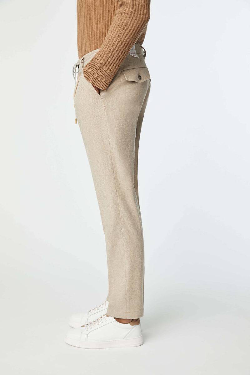 Lubiam Pantalone ED non trattato beige Pantalone ED non trattato beige Acquista Ora