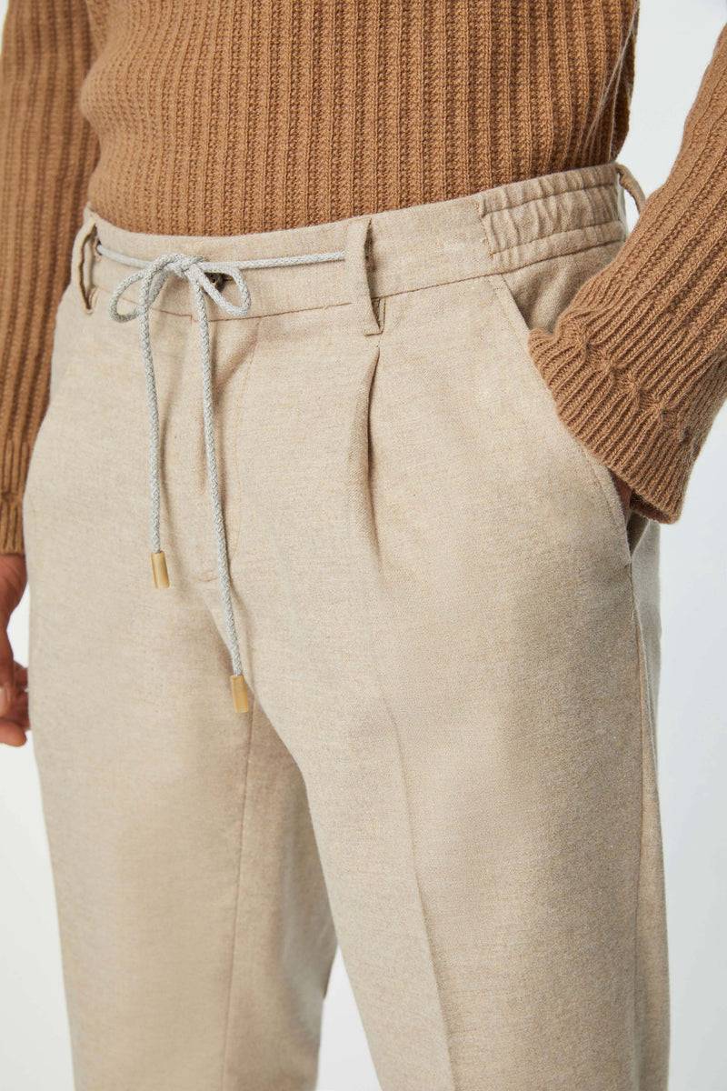 Lubiam Pantalone ED non trattato beige Pantalone ED non trattato beige Acquista Ora