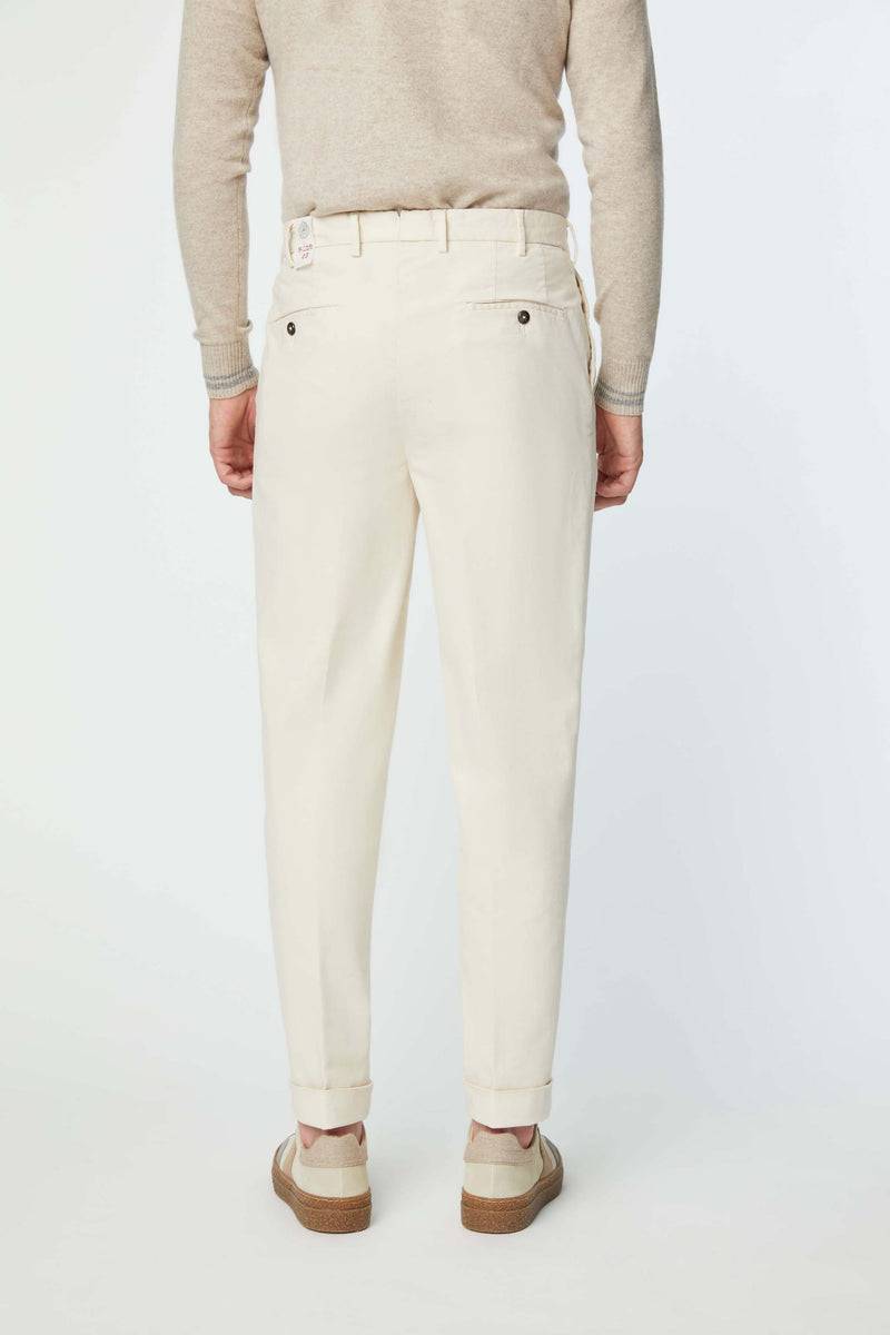 Lubiam Pantalone MILES tinto capo bianco Pantalone MILES tinto capo bianco Sconto
