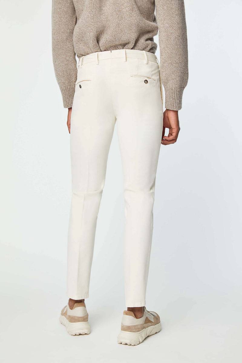 Lubiam Pantalone RAY tinto capo bianco Pantalone RAY tinto capo bianco Offerta