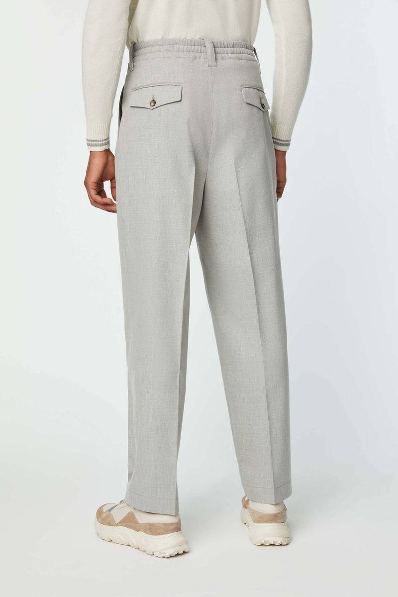Lubiam Pantalone MARK non trattato grigio ghiaccio Pantalone MARK non trattato grigio ghiaccio Economico