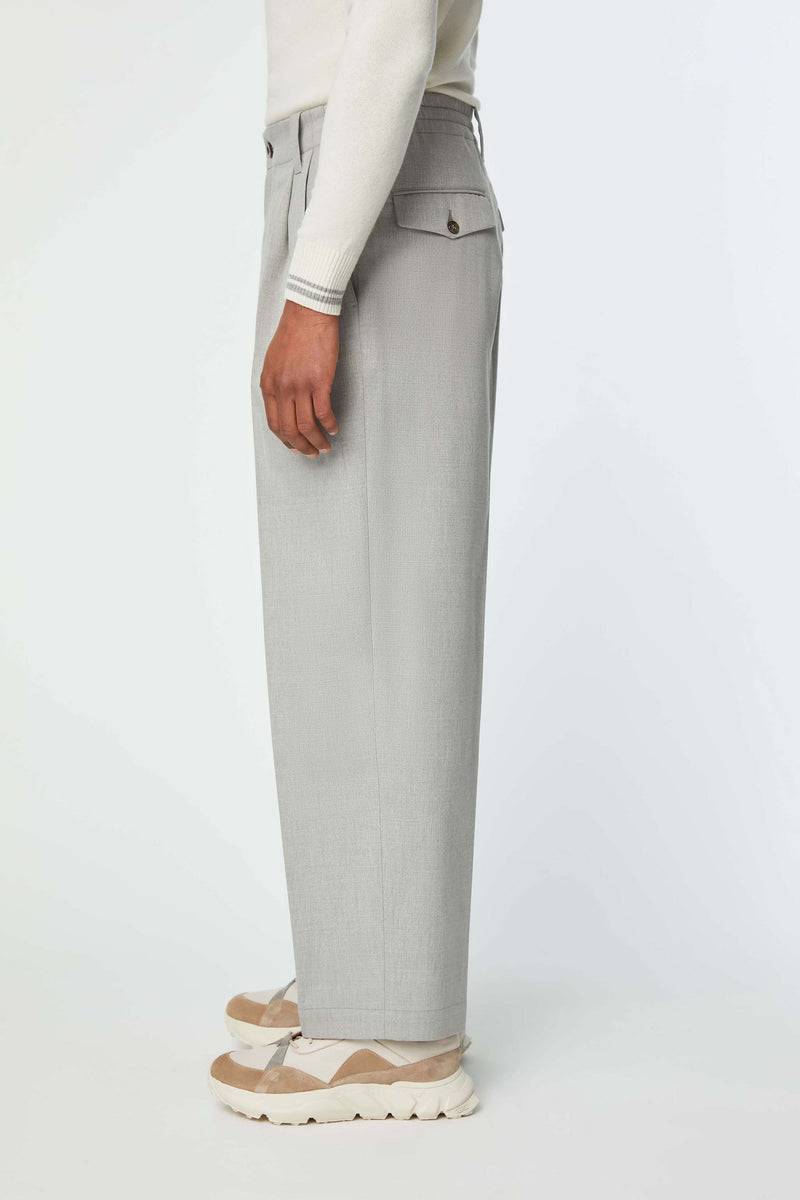 Lubiam Pantalone MARK non trattato grigio ghiaccio Pantalone MARK non trattato grigio ghiaccio Economico