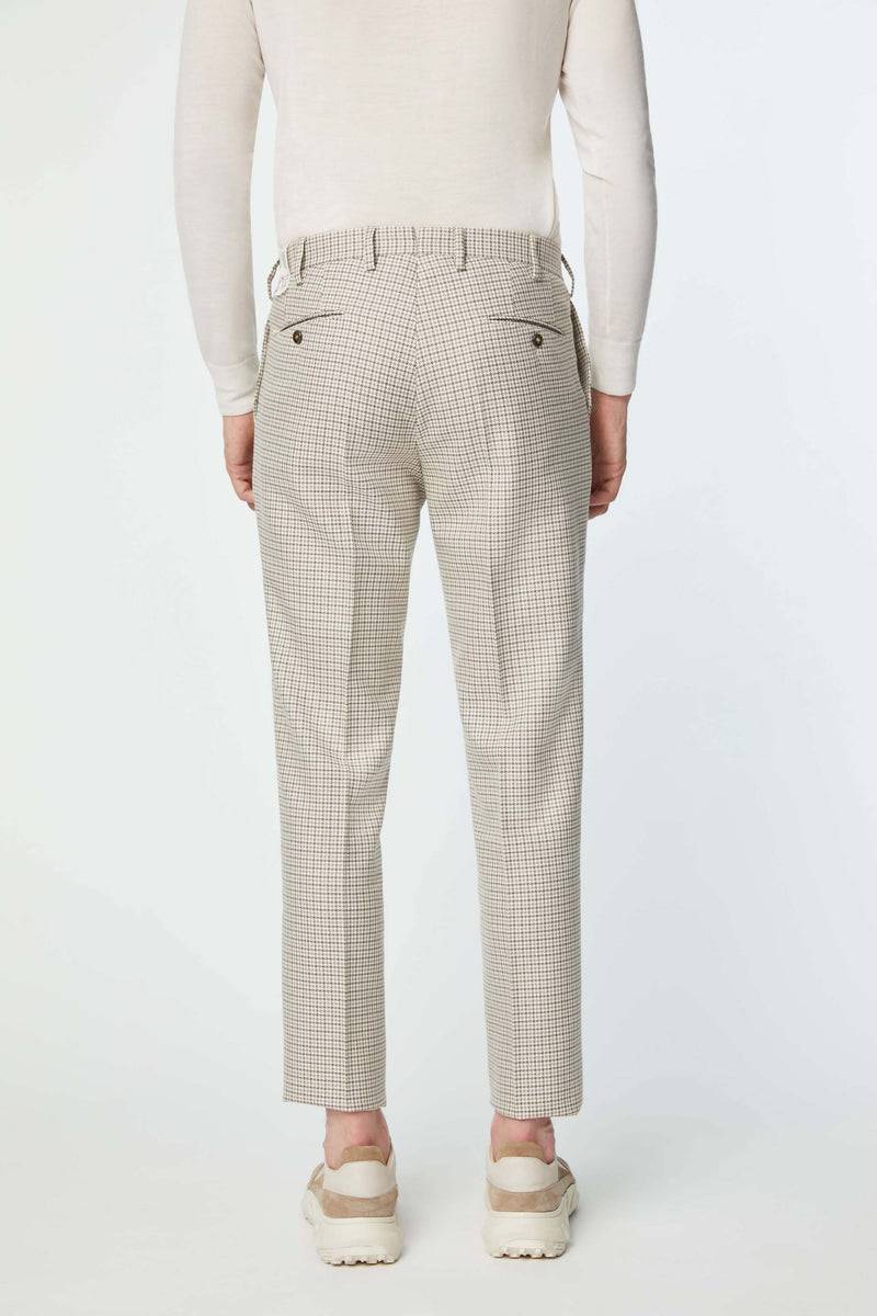 Lubiam Pantalone MICHAEL pied de poule Pantalone MICHAEL pied de poule Online