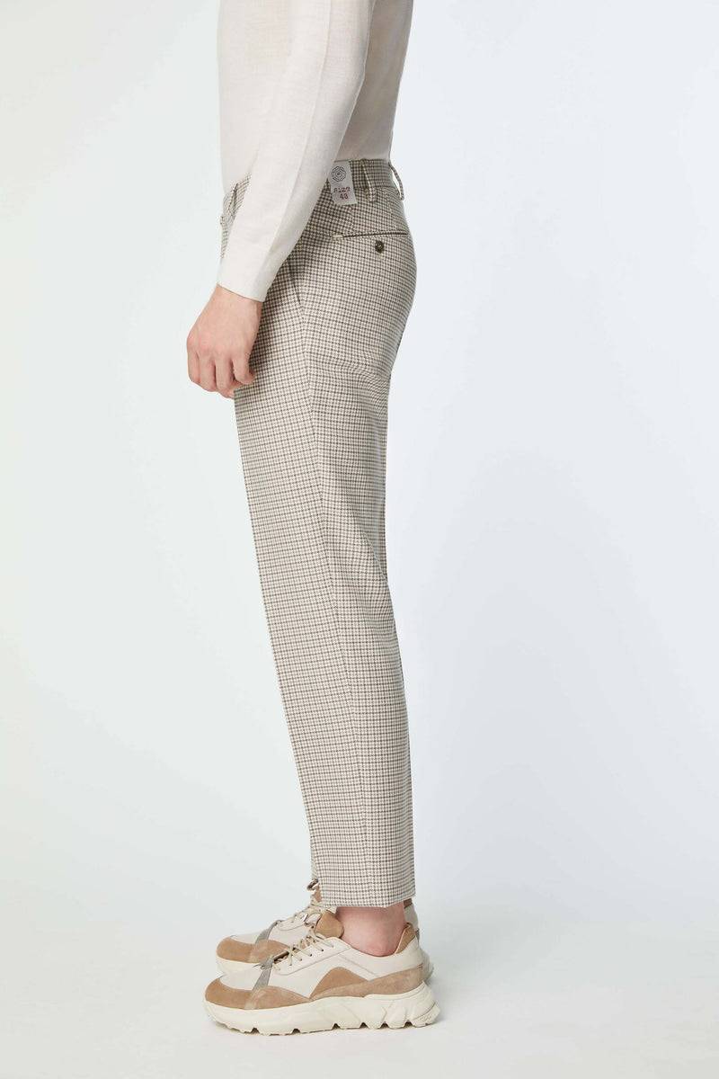 Lubiam Pantalone MICHAEL pied de poule Pantalone MICHAEL pied de poule Online