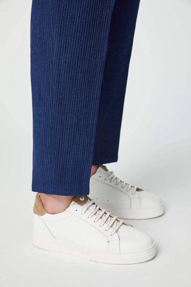 Lubiam Pantalone MILES Sartorial Indigo blu denim Pantalone MILES Sartorial Indigo blu denim Offerte
