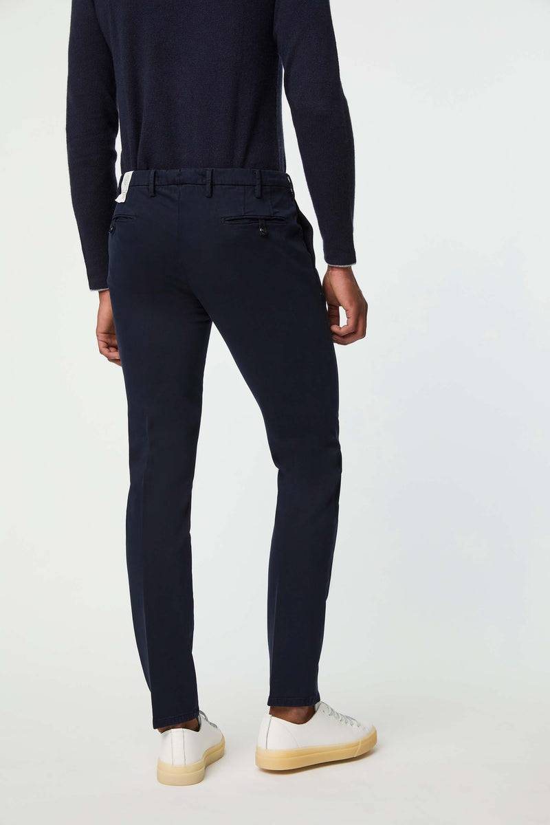 Lubiam Pantalone OZZY tinto capo blu Pantalone OZZY tinto capo blu I Più Venduti