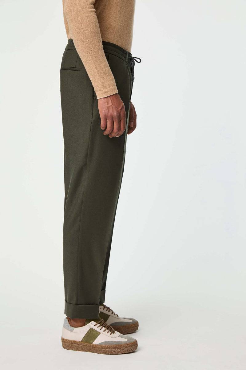 Lubiam Pantalone LESTER verde camo Pantalone LESTER verde camo Moda