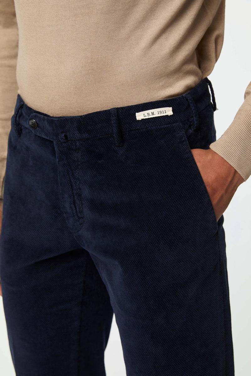 Lubiam Pantalone ELTON tinto capo blu notte Pantalone ELTON tinto capo blu notte Fino al 60% di sconto