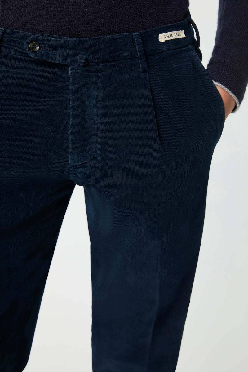 Lubiam Pantalone MICHAEL tinto capo blu Pantalone MICHAEL tinto capo blu In Linea