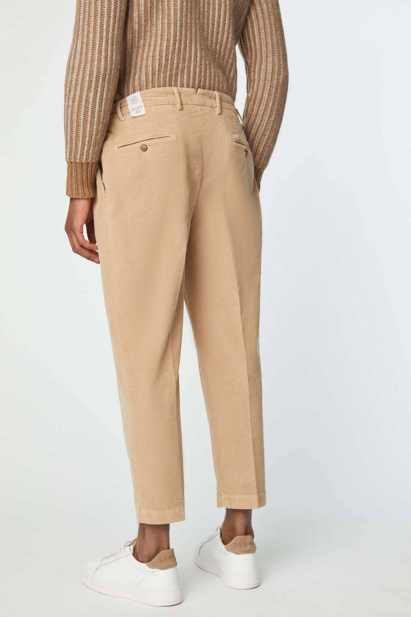 Lubiam Pantalone Clarence tinto capo beige Pantalone Clarence tinto capo beige Qualità