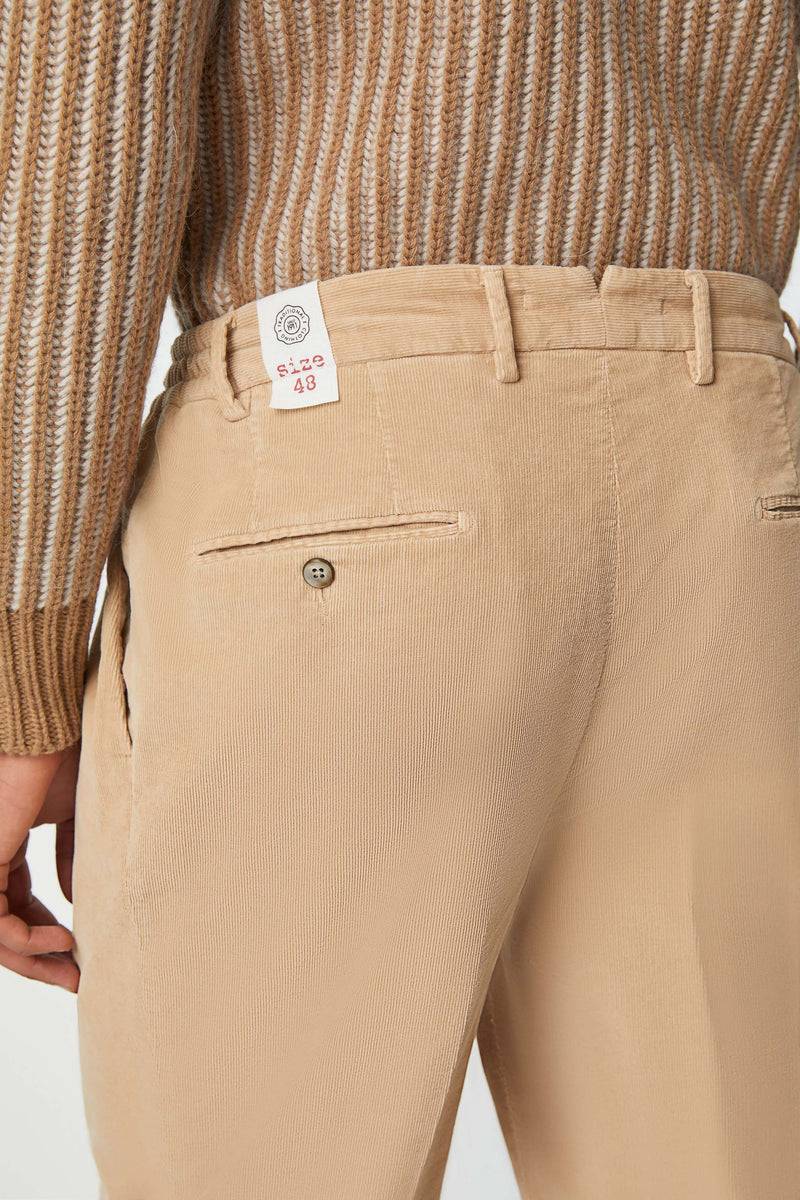 Lubiam Pantalone Clarence tinto capo beige Pantalone Clarence tinto capo beige Qualità