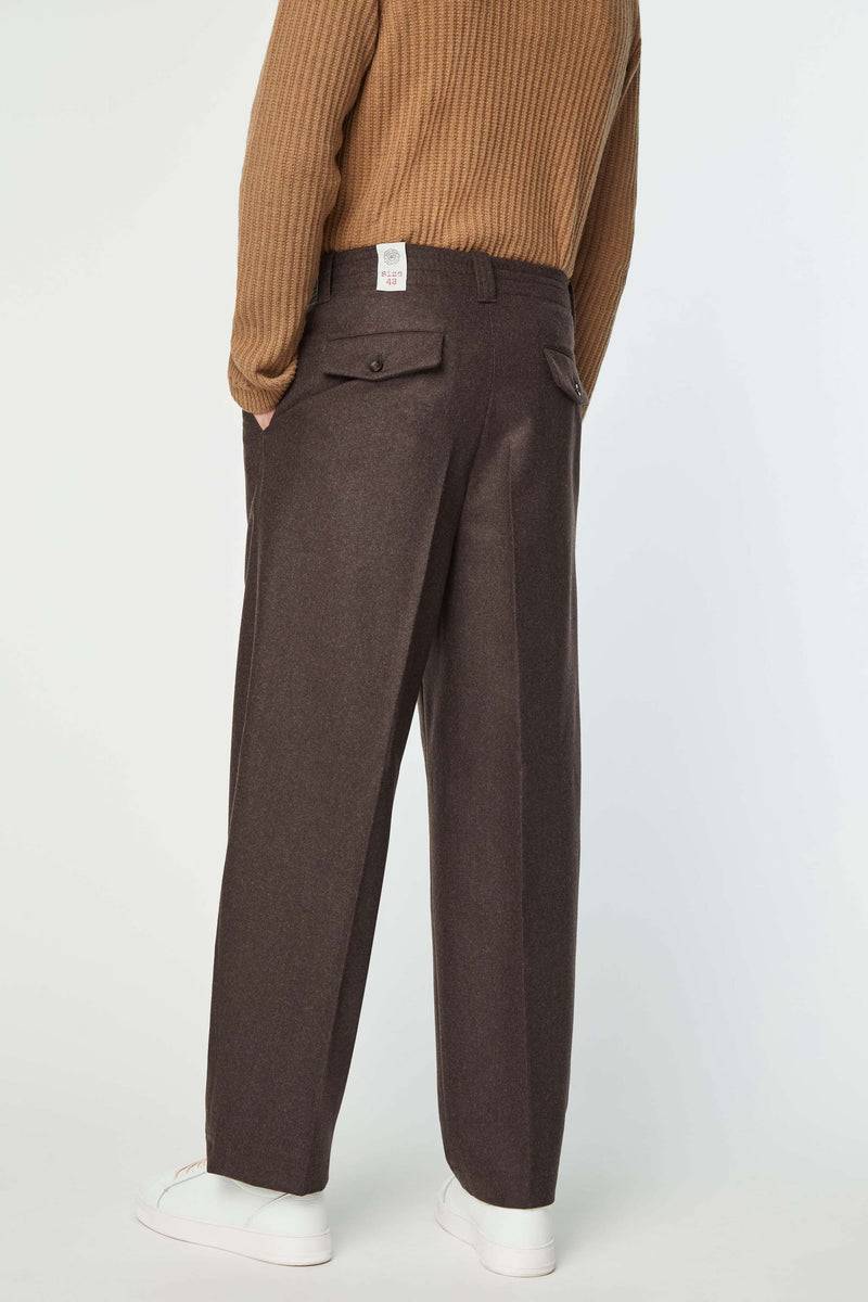 Lubiam Pantalone MARK non trattato marrone Pantalone MARK non trattato marrone Spedizione Gratuita