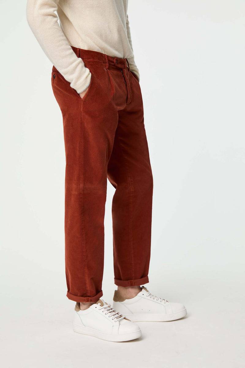 Lubiam Pantalone MICHAEL tinto capo ruggine Pantalone MICHAEL tinto capo ruggine Soddisfazione Garantita