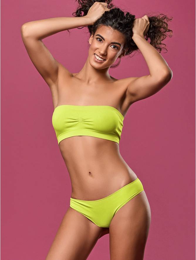 Luigi di Focenza BRASILIANA DONNA GIALLO FLUO' Consegna Veloce