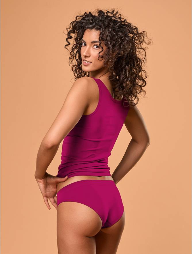 Luigi di Focenza SLIP DONNA VITA ALTA SANGRIA Negozio