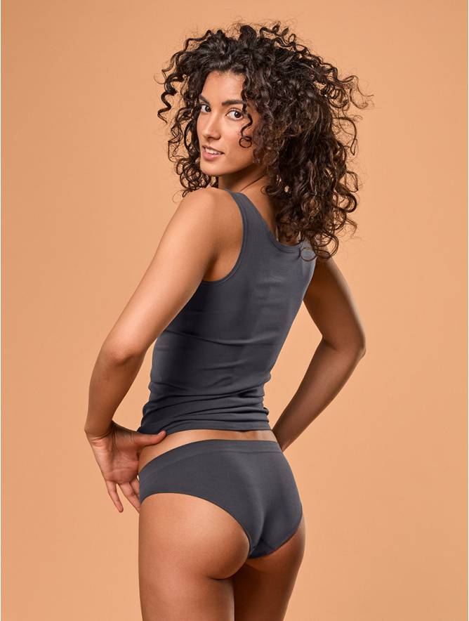 Luigi di Focenza SLIP DONNA VITA ALTA ANTRACITE Shopping Online