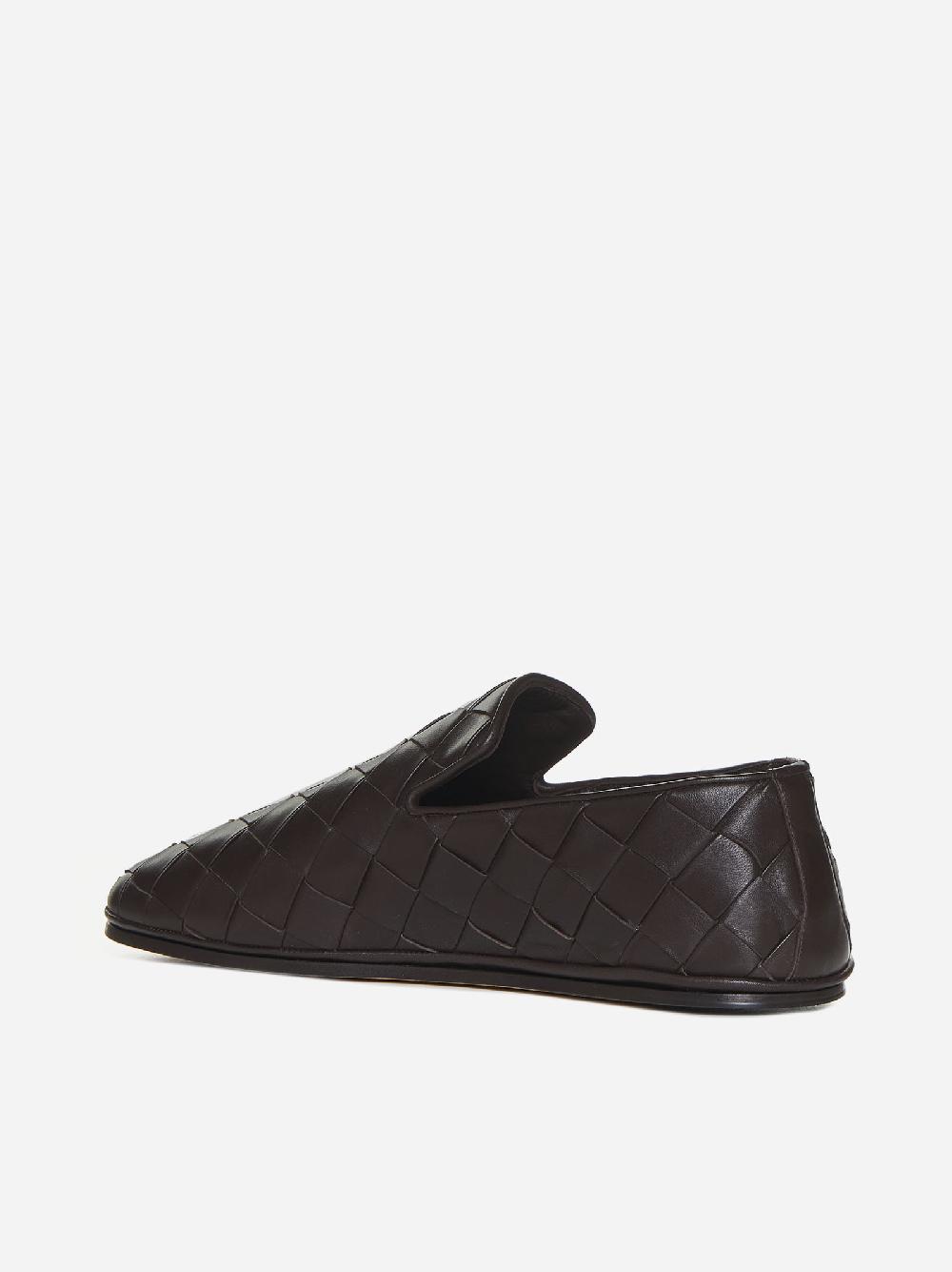 BOTTEGA VENETA Slippers Sunday in pelle Intrecciato Vendite Flash