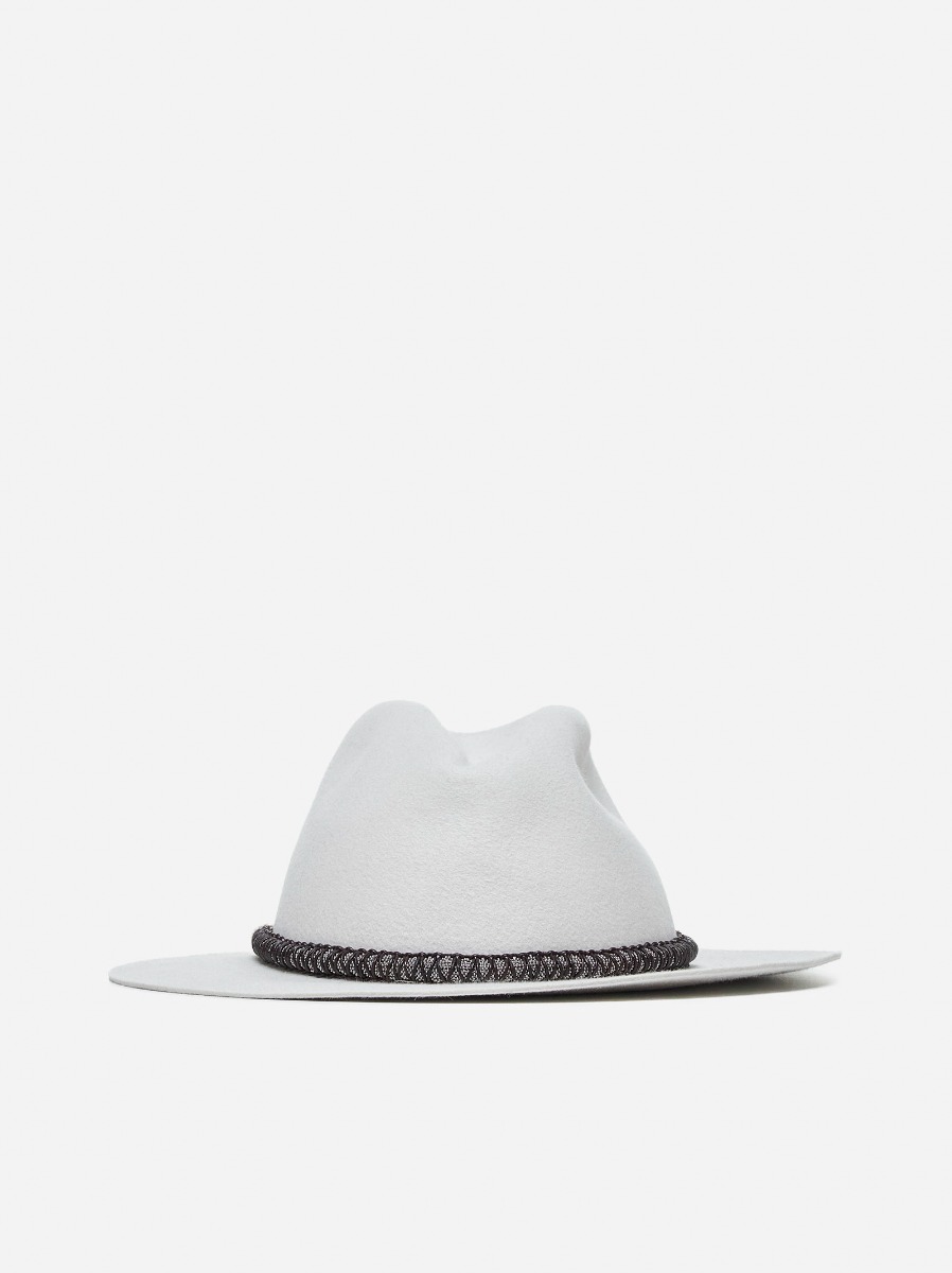 BRUNELLO CUCINELLI Cappello fedora in feltro Negozio