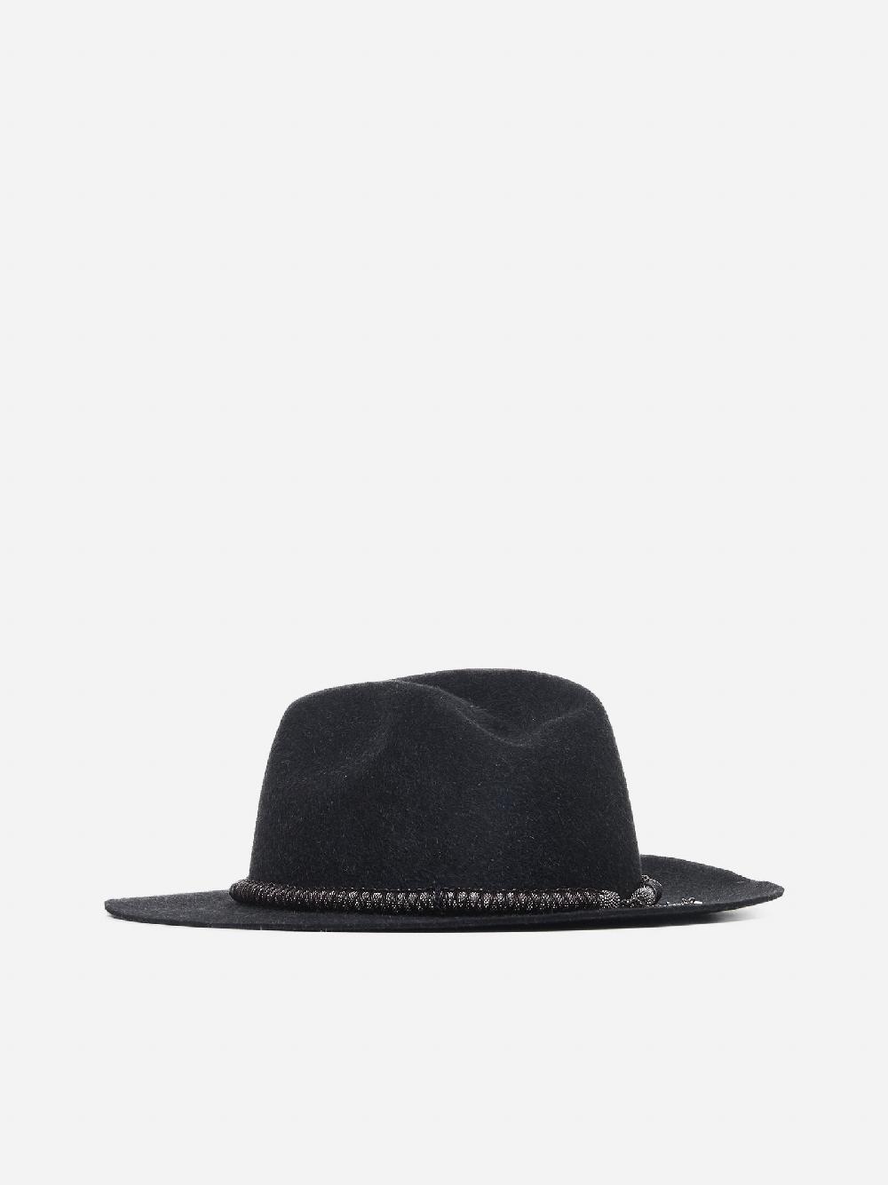 BRUNELLO CUCINELLI Cappello fedora in feltro Moda