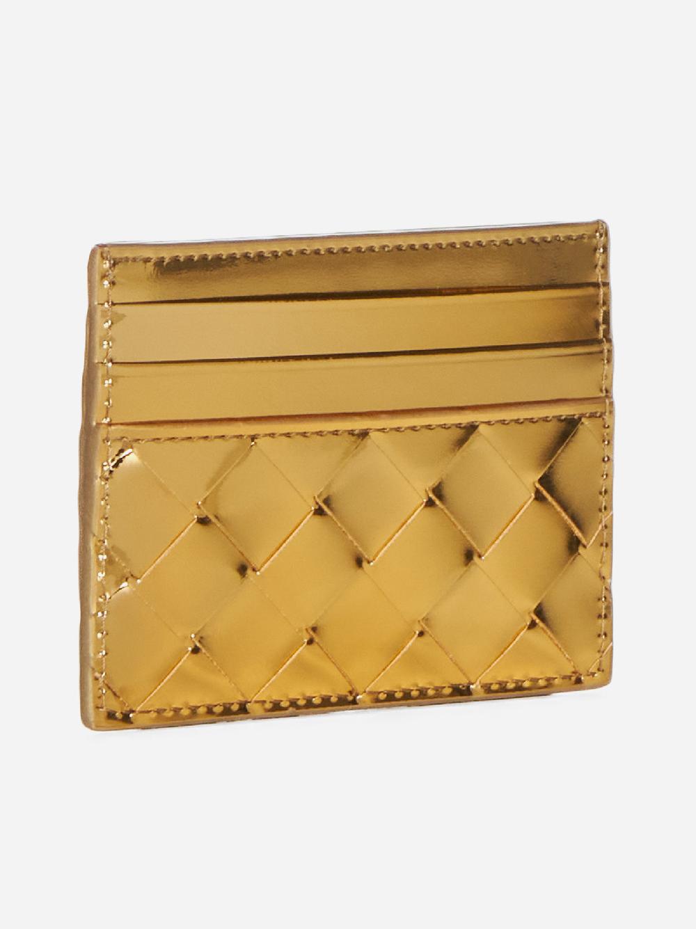 BOTTEGA VENETA Portacarte in nappa Intreccio Nuovo