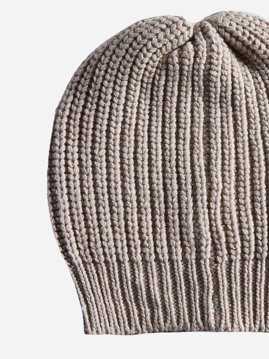 BRUNELLO CUCINELLI Berretto misto cashmere con paillettes Acquista Ora