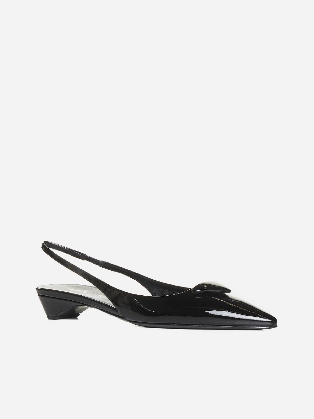 PRADA Slingback in vernice Vendite Flash