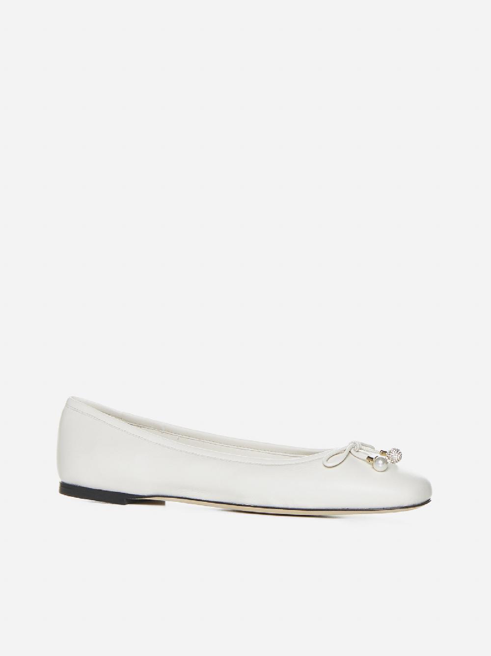 JIMMY CHOO Ballerine Elme in pelle Negozio