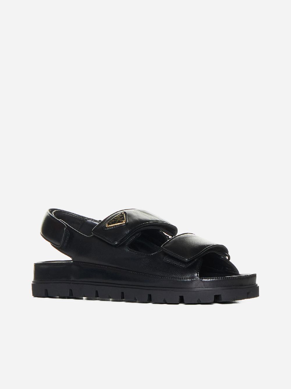 PRADA Sandali in pelle Nuovo