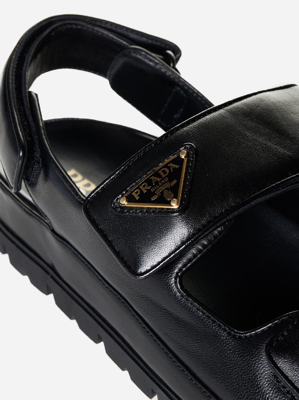 PRADA Sandali in pelle Nuovo