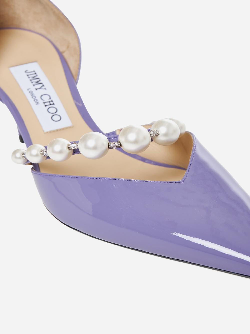 JIMMY CHOO Decollete’ Aurelie in vernice Sottocosto