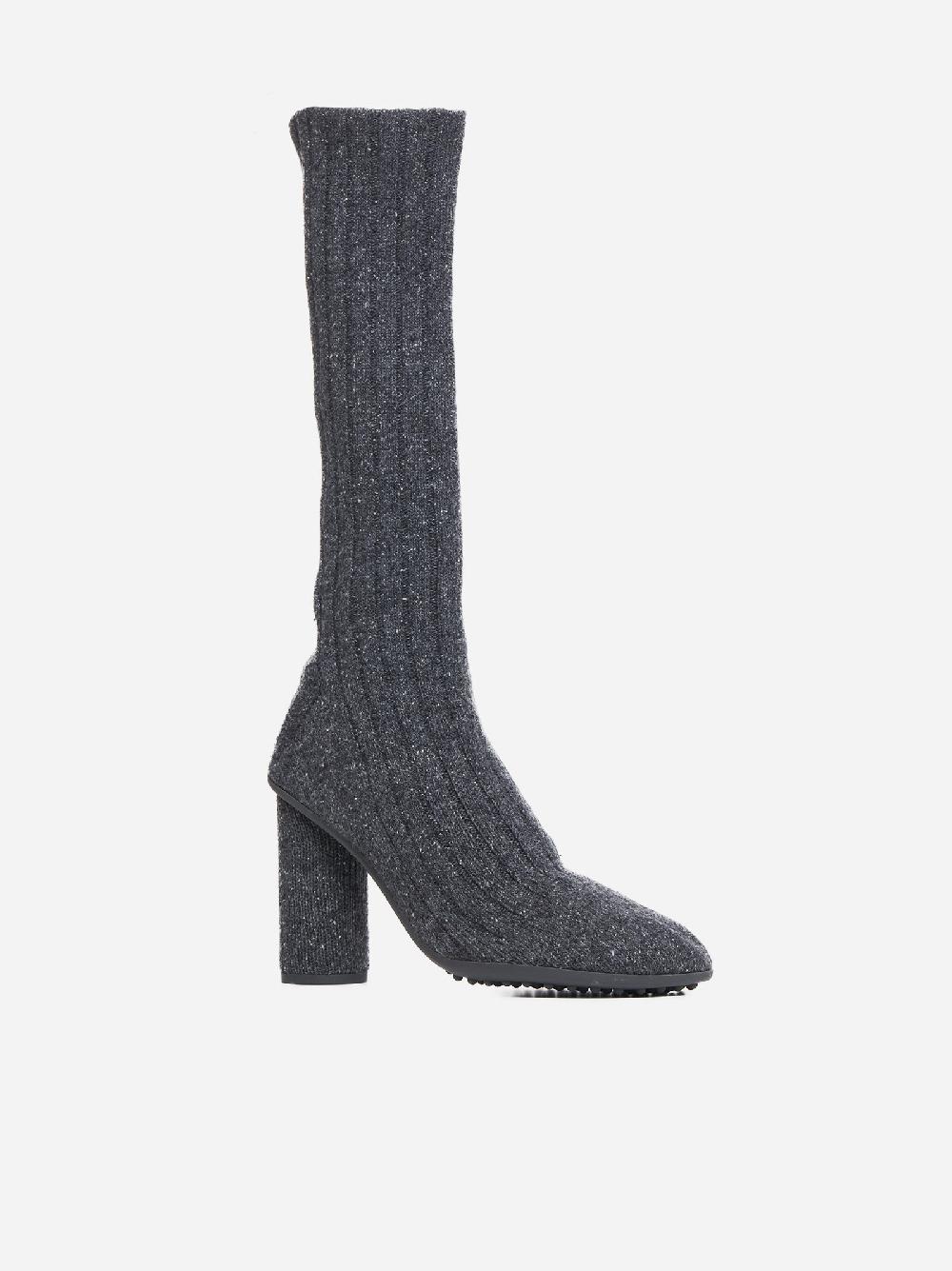 BOTTEGA VENETA Stivali Atomic in maglia Sostegno trimestrale