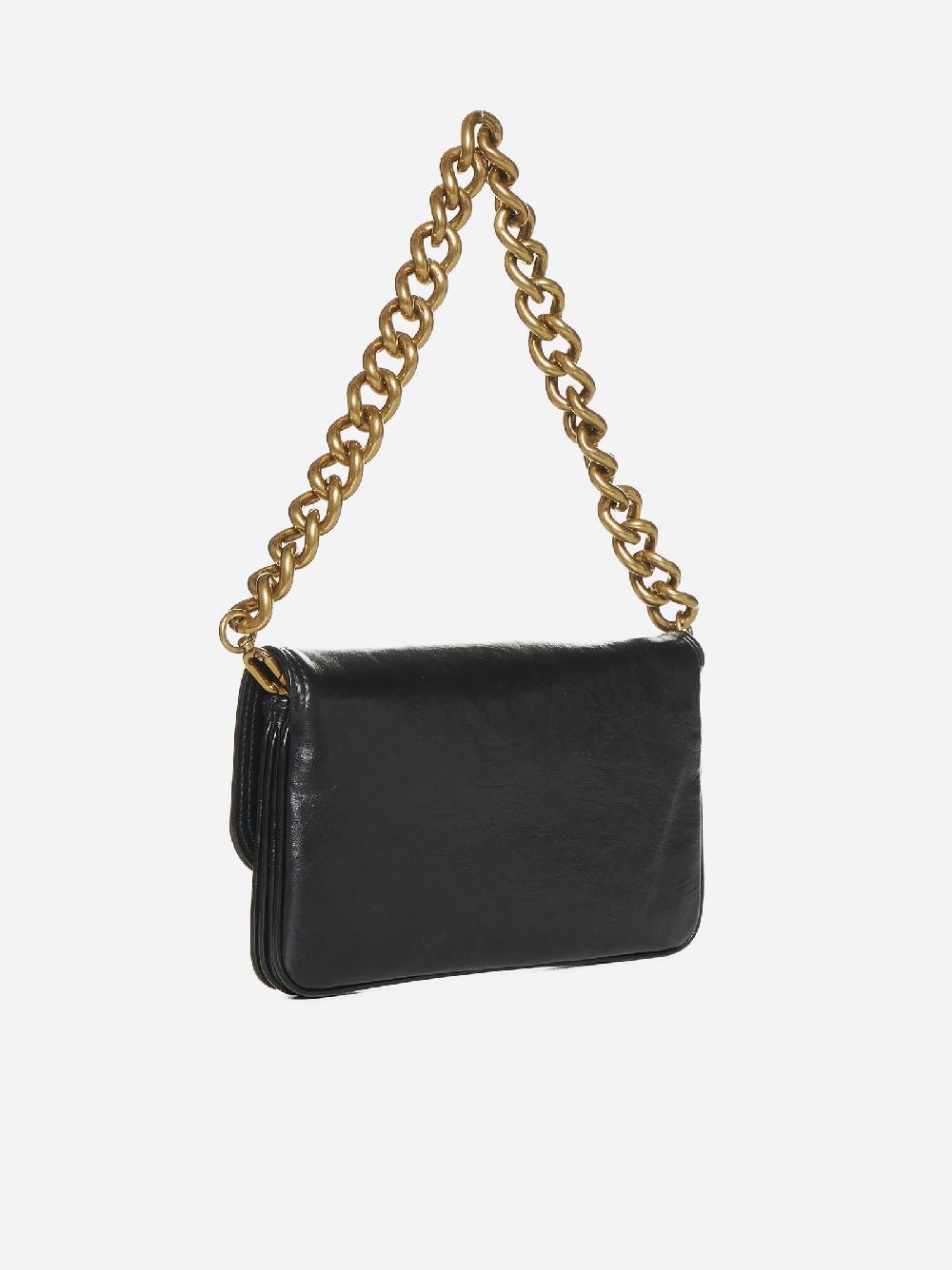 BALENCIAGA Borsa Flap BB Soft piccola in pelle Consegna Veloce