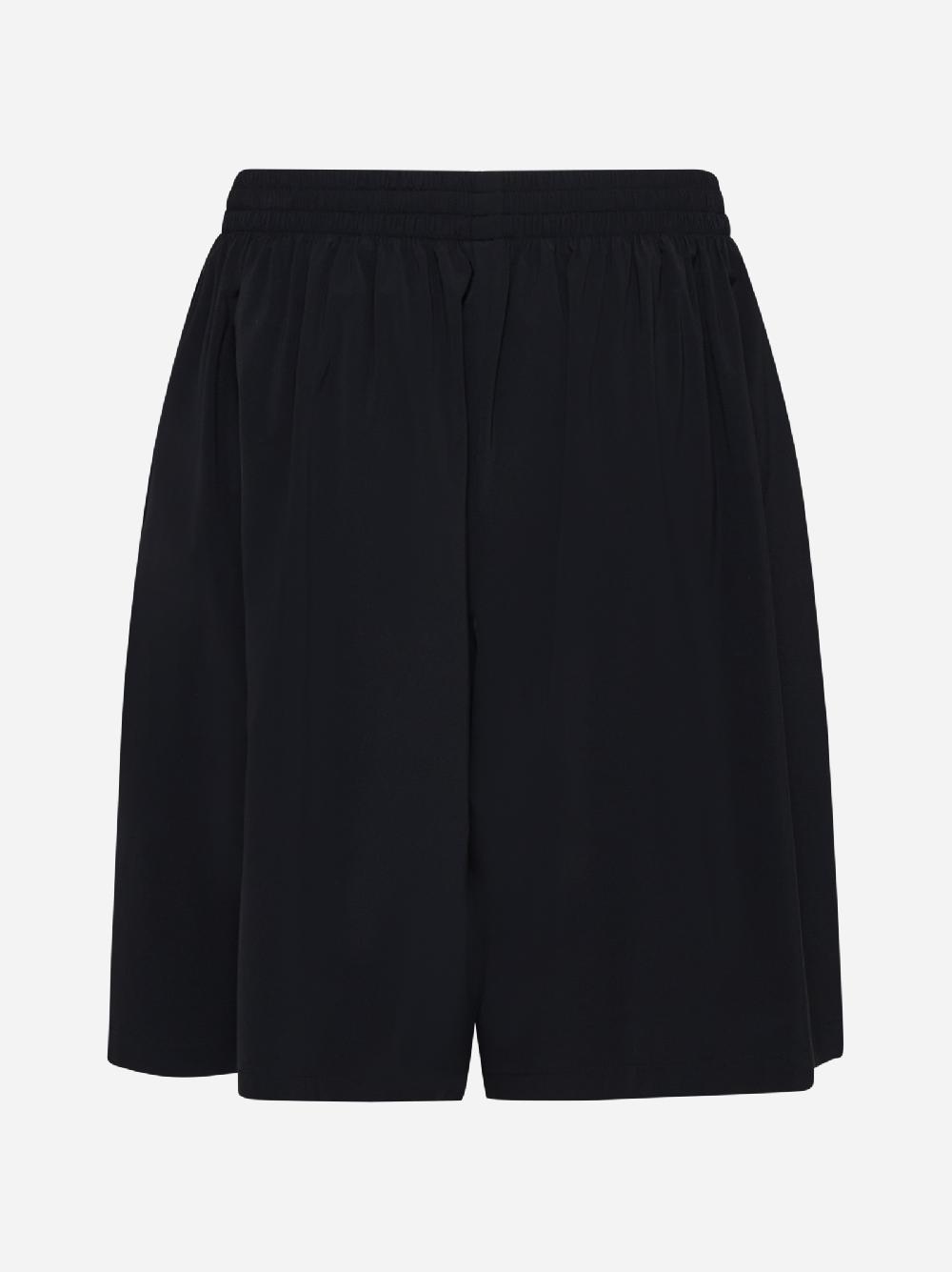 BALENCIAGA Shorts Activewear Stretch neri Vendita Calda