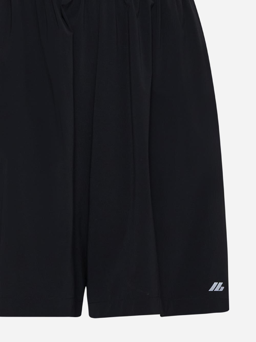 BALENCIAGA Shorts Activewear Stretch neri Vendita Calda