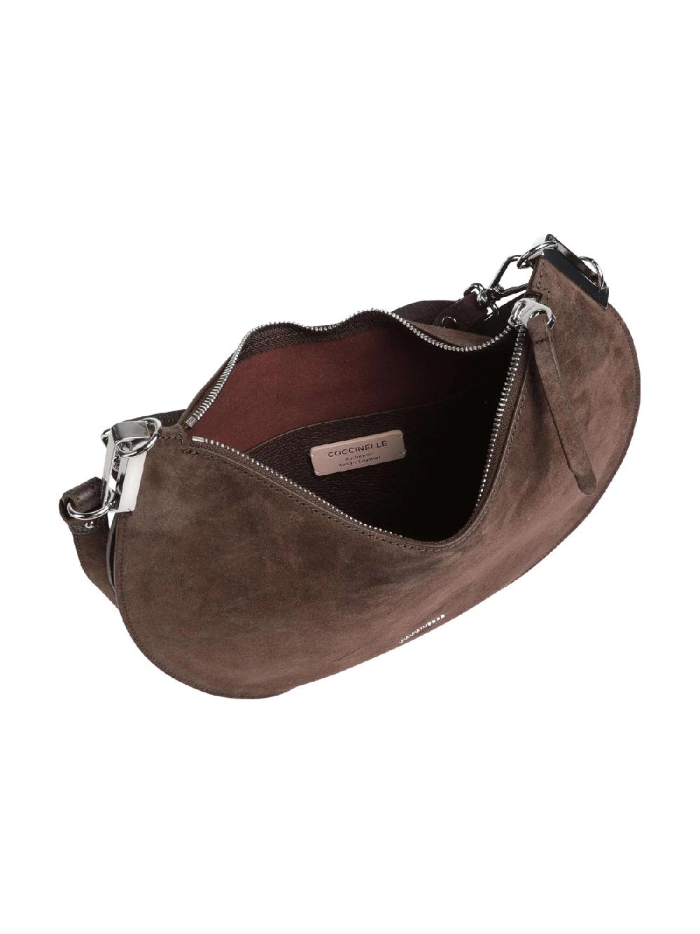 Coccinelle Borsa Coccinelle Sunup suede large- E1QKG130101 Sconto