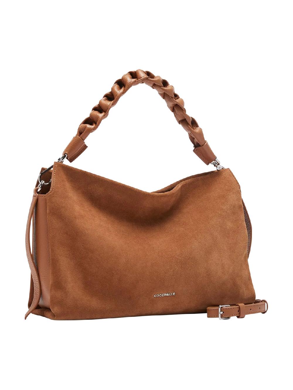 Coccinelle Borsa Coccinelle Boheme suede medium - E1P6P190201 Online