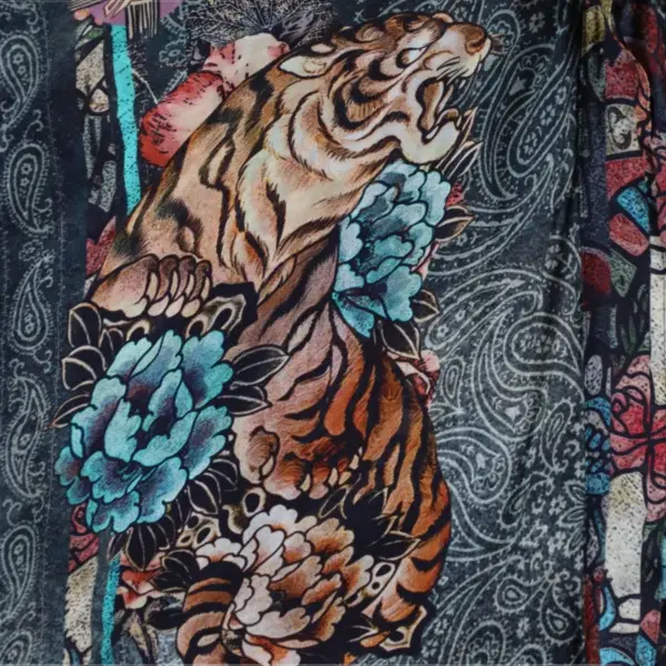 Rude Riders Kimono Donna Tiger Offerta