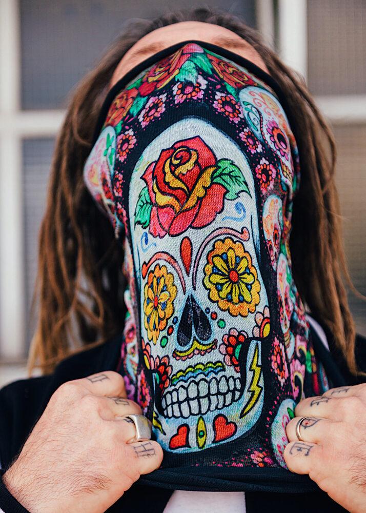 Rude Riders Tube Calavera Shopping Online