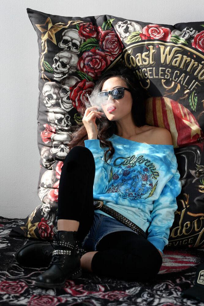 Rude Riders Felpa Donna California Affare Del Giorno