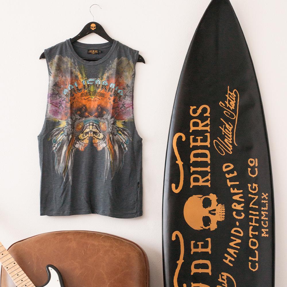 Rude Riders Tank Top Donna Indian Convenienza