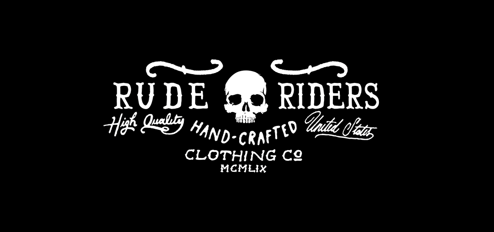 Rude Riders T-Shirt Donna Flying Skull Presa