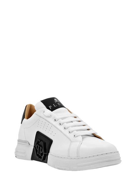 PHILIPP PLEIN Sneakers Phantom Kick$ Bianche e Nere - PHILIPP PLEIN Promozione
