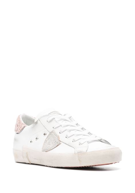 PHILIPPE MODEL Sneakers Prsx Bianche e Rosa - PHILIPPE MODEL Fino Al -60%