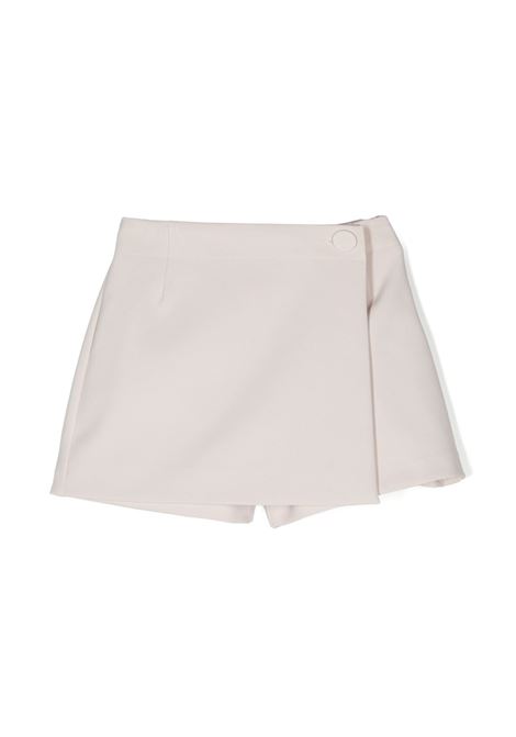 SIMONETTA Shorts-Gonna In Tessuto Bianco - SIMONETTA Spedizione Gratuita