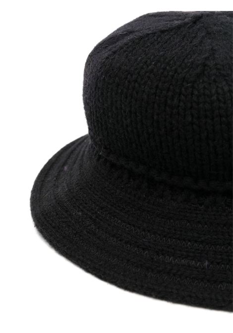 EMILIO PUCCI JUNIOR Cappello Da Pescatore Nero Con Applicazione Logo - EMILIO PUCCI JUNIOR Pezzi Unici