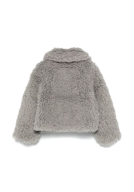 STELLA MCCARTNEY KIDS Cappotto In Teddy Grigio - STELLA MCCARTNEY KIDS In Linea