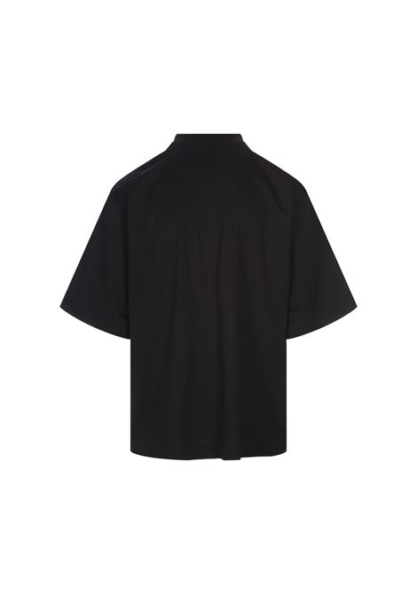 GIVENCHY T-Shirt In Rete Nera Con Logo 4G e Firma GIVENCHY 1952 - GIVENCHY Offerte