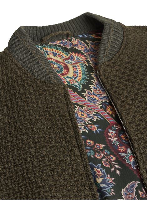 ETRO Bomber In Lana Grigio - ETRO 2025
