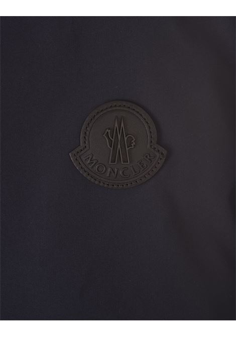 MONCLER Piumino Corto Luserna Blu Navy - MONCLER Spedizione Gratuita