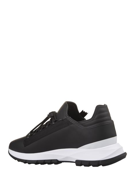 GIVENCHY Sneakers Da Running Spectre In Pelle Nera Con Zip - GIVENCHY Qualità Garantita
